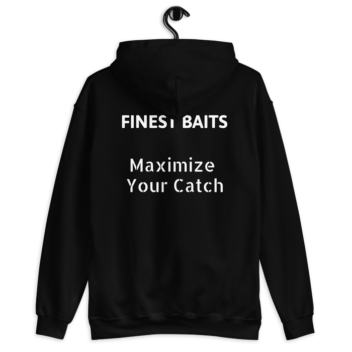 Finest Baits Hoodie met Vis Print