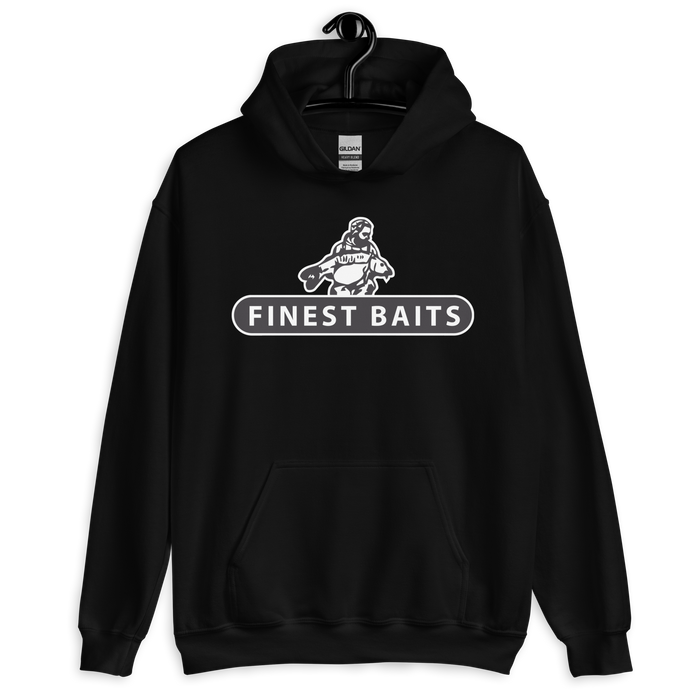 Finest Baits Hoodie met Vis Print