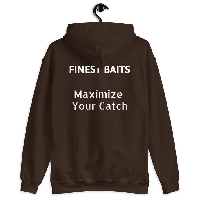 Finest Baits Hoodie met Vis Print