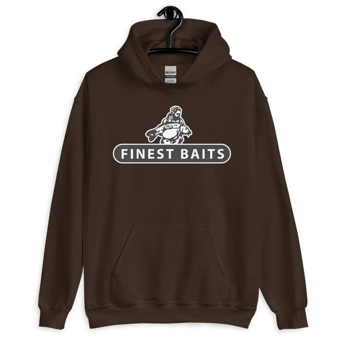 Finest Baits Hoodie met Vis Print