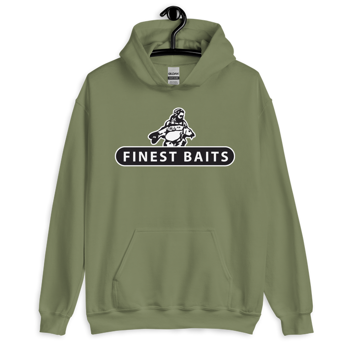 Finest Baits Hoodie met Vis Print