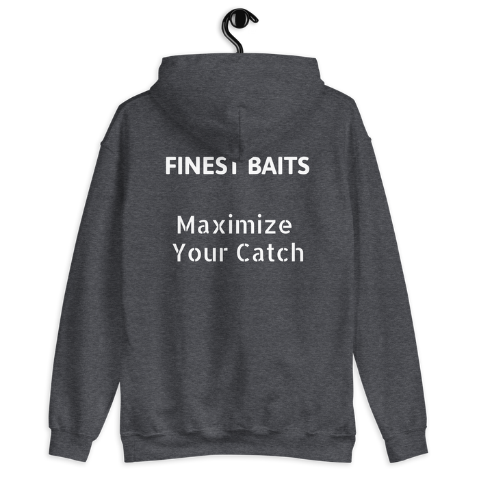 Finest Baits Hoodie met Vis Print