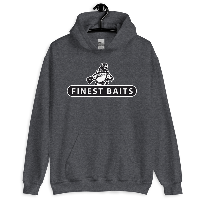 Finest Baits Hoodie met Vis Print