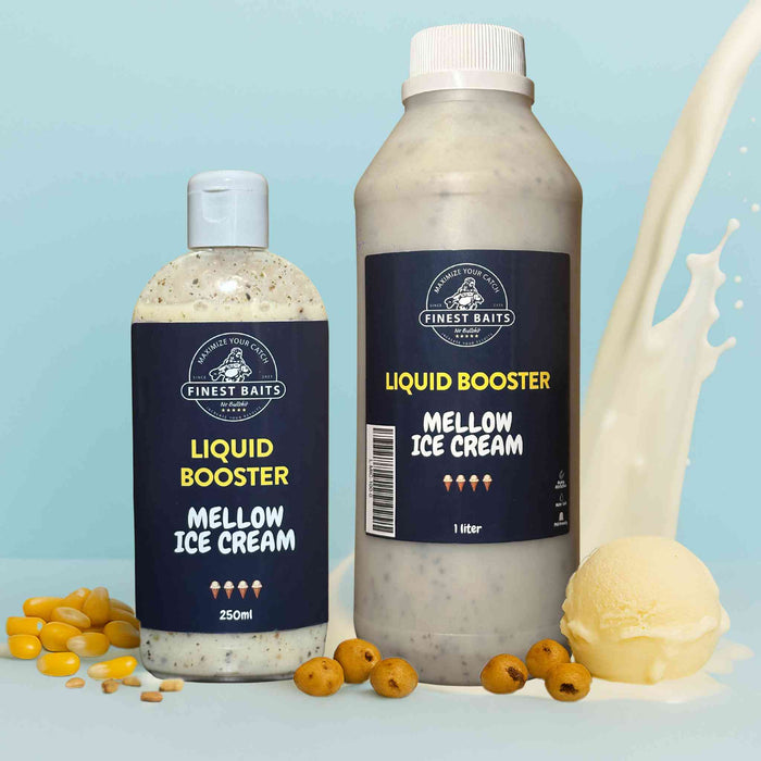 Mellow Ice Cream Liquid Booster Karper Boilies