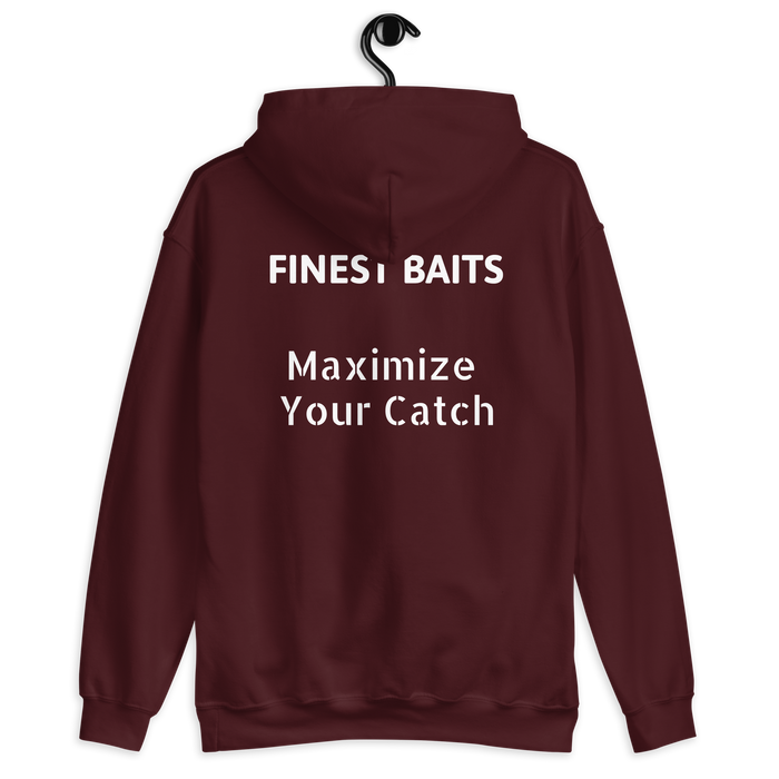 Finest Baits Hoodie met Grote Print