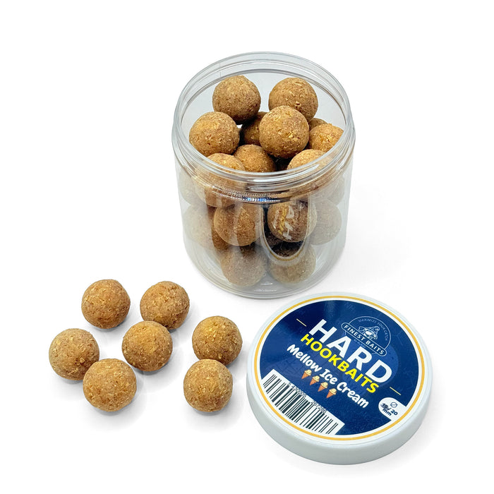 Mellow Ice Cream Hard Hookbaits 15mm