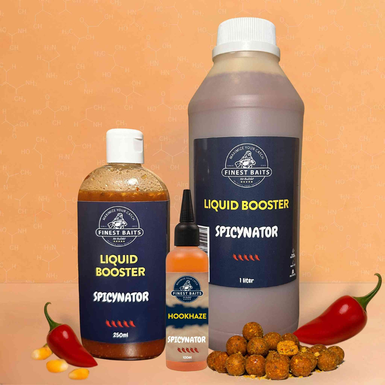 Spicynator Range Boilies Finest Baits