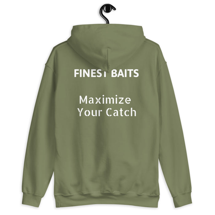 Finest Baits Hoodie met Grote Print
