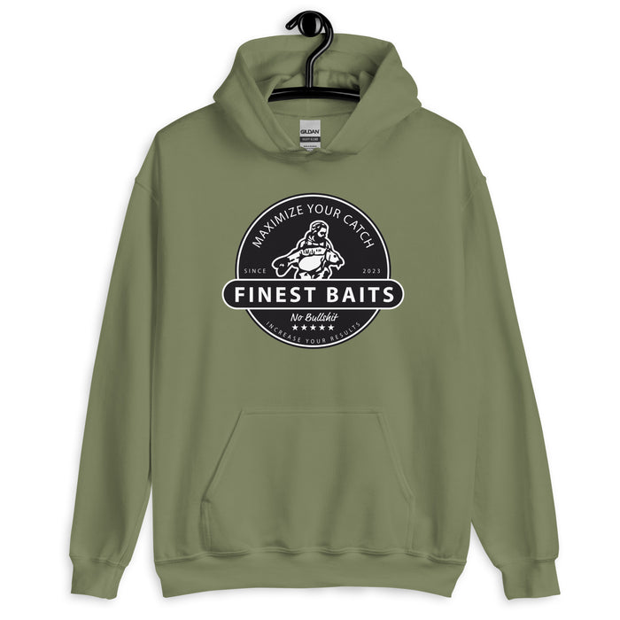 Finest Baits Hoodie met Grote Print